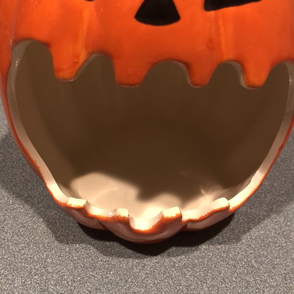 Open Mouth Jack-O-Lantern Candy Container - Picture 3 of 12